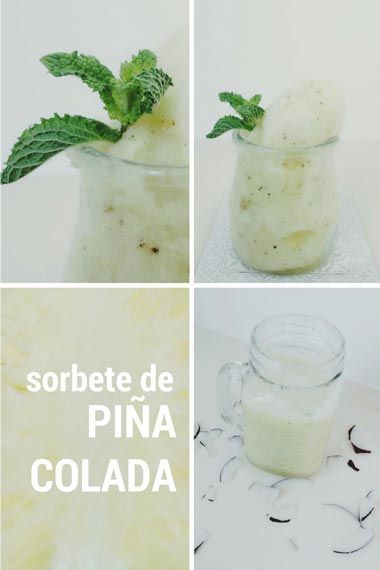 sorbet de pinya recepta