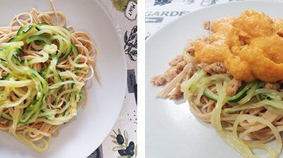 Receta de espaguetis a la calacurry